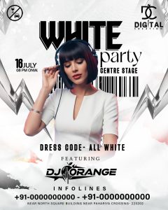 Saturday Anthem Night Club Flyer free PSD