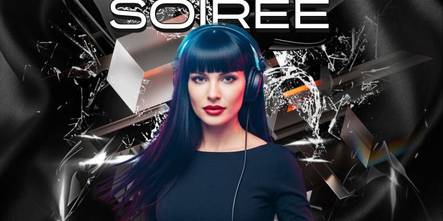 Saturday Soiree Night Club Flyer Free PSD