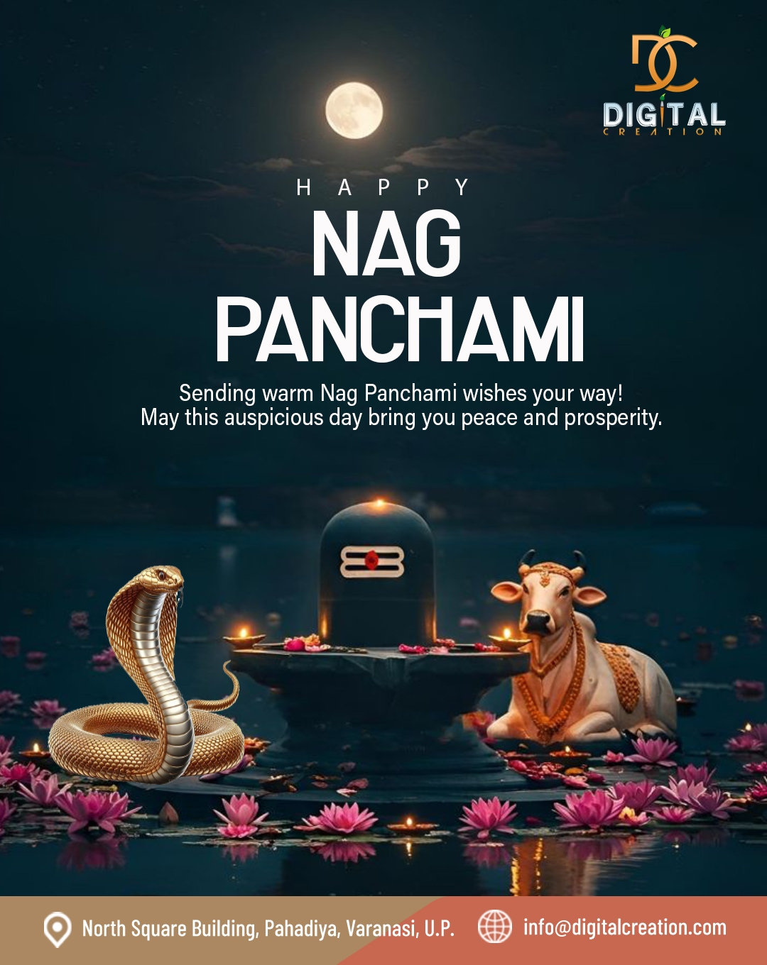 Naag Panchami Flyer PSD Free Download fully Editable in Photoshop