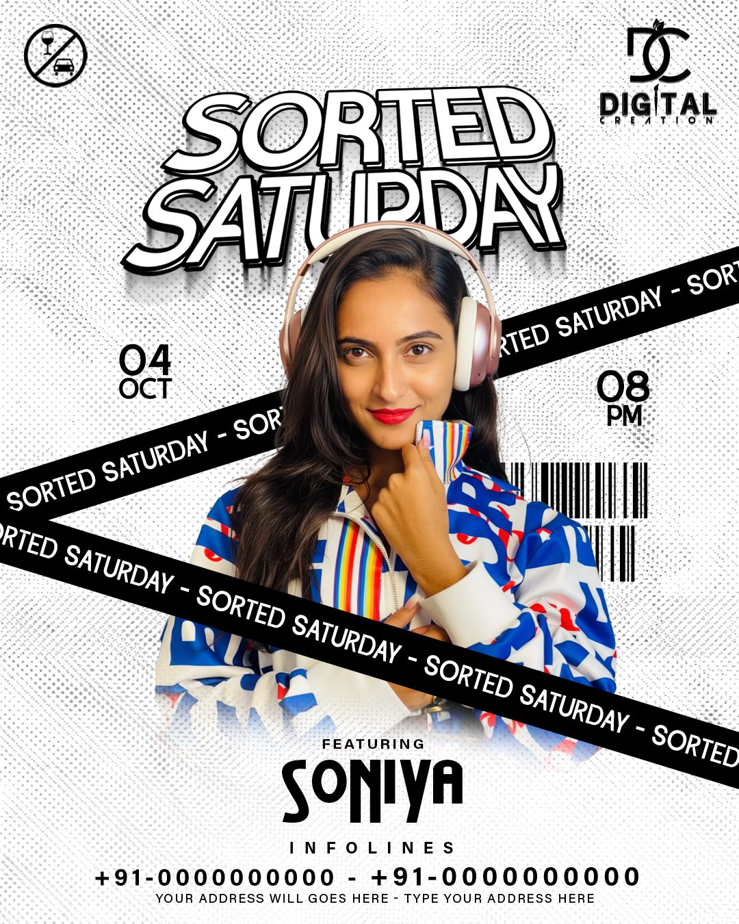 Download Night Club and DJ Flyer PSD Template